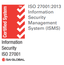 Certified ISO 27001-2013